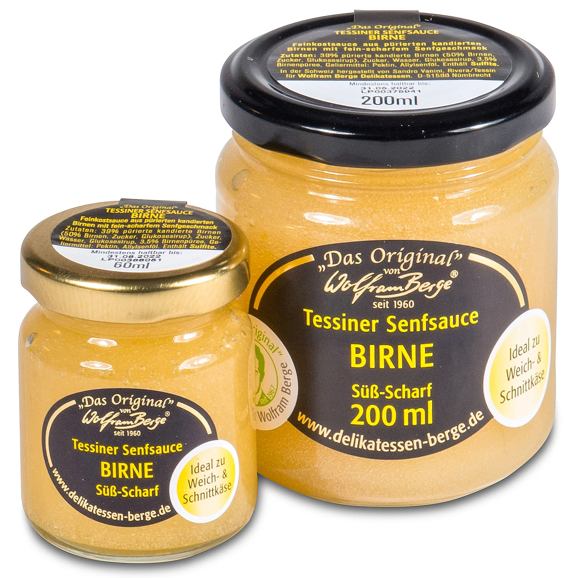Tessiner Birne Senfsauce Tessiner Birne Senfsauce