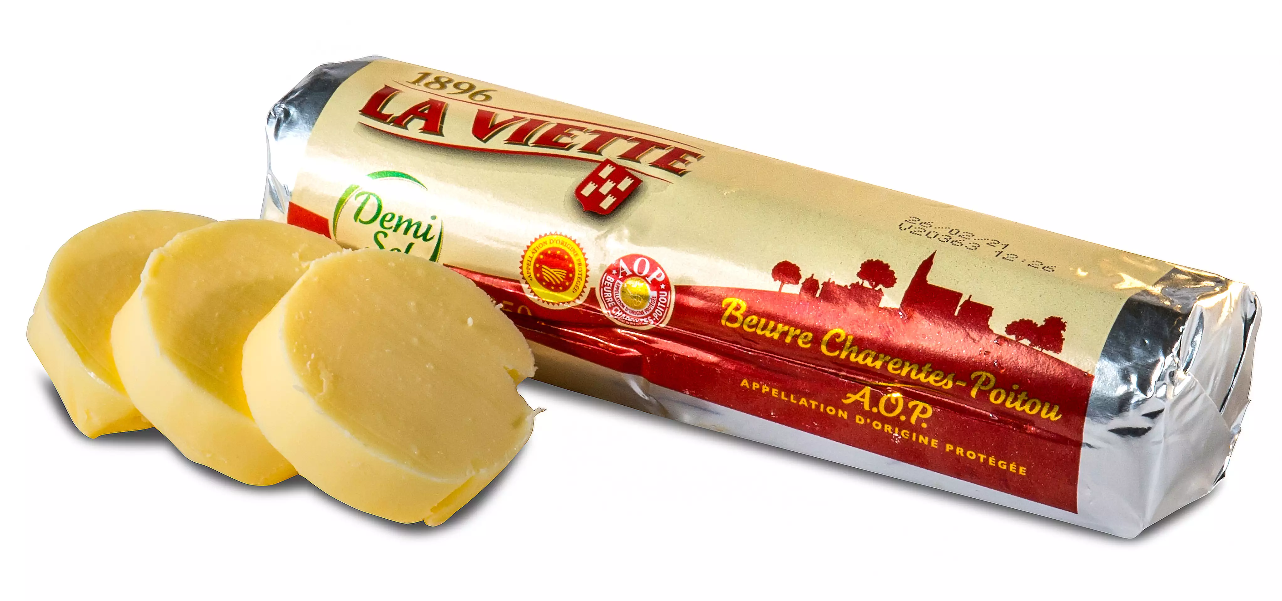 Beurre La Viette - Butter Rolle fein gesalzen