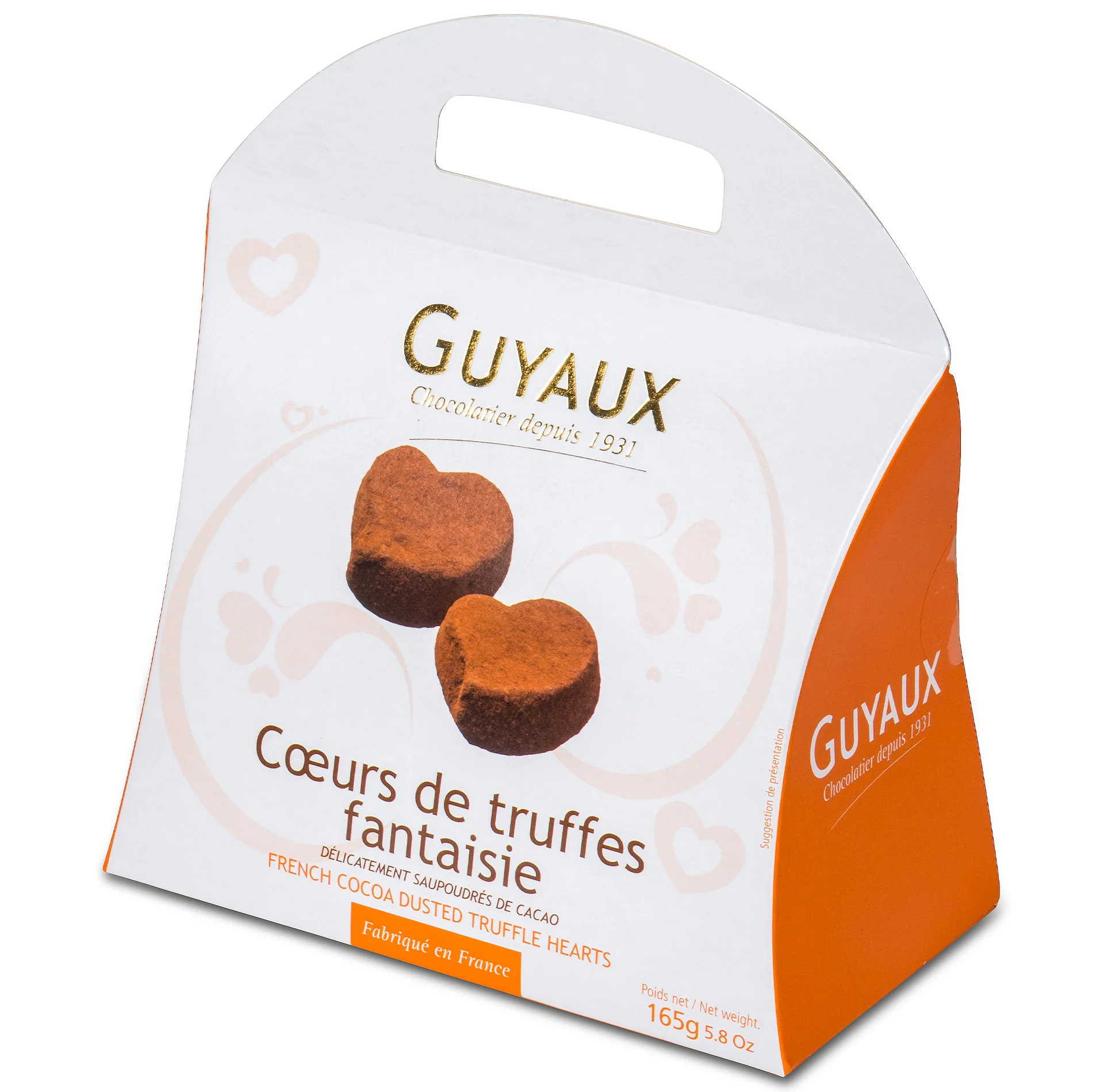 Truffes Fantaisie Kakaokonfekt Herzen Truffes Fantaisie Kakaokonfekt Herzen