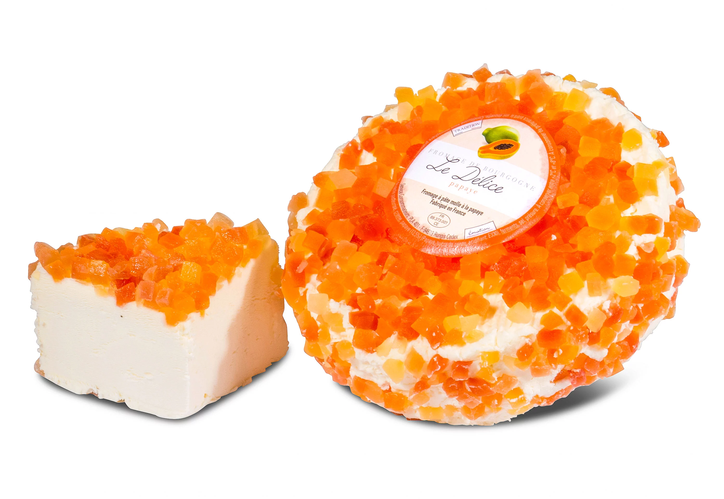 Le Delice Papaye Weichkäse Le Delice Papaye Weichkäse