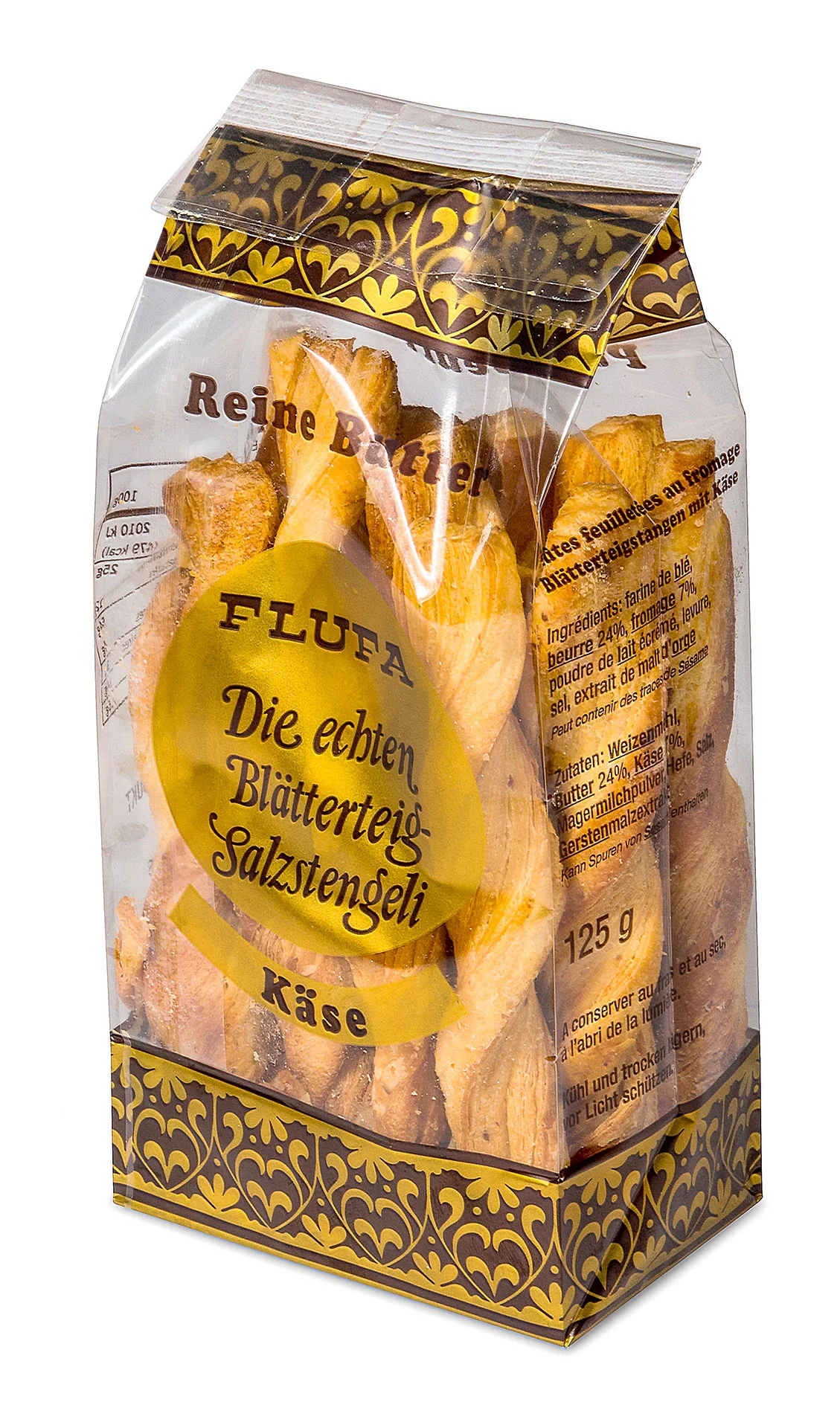 Blätterteigstangen mit Käse Blätterteigstangen mit Käse
