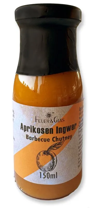 Aprikosen Ingwer Barbecue Chutney Aprikosen Ingwer Barbecue Chutney