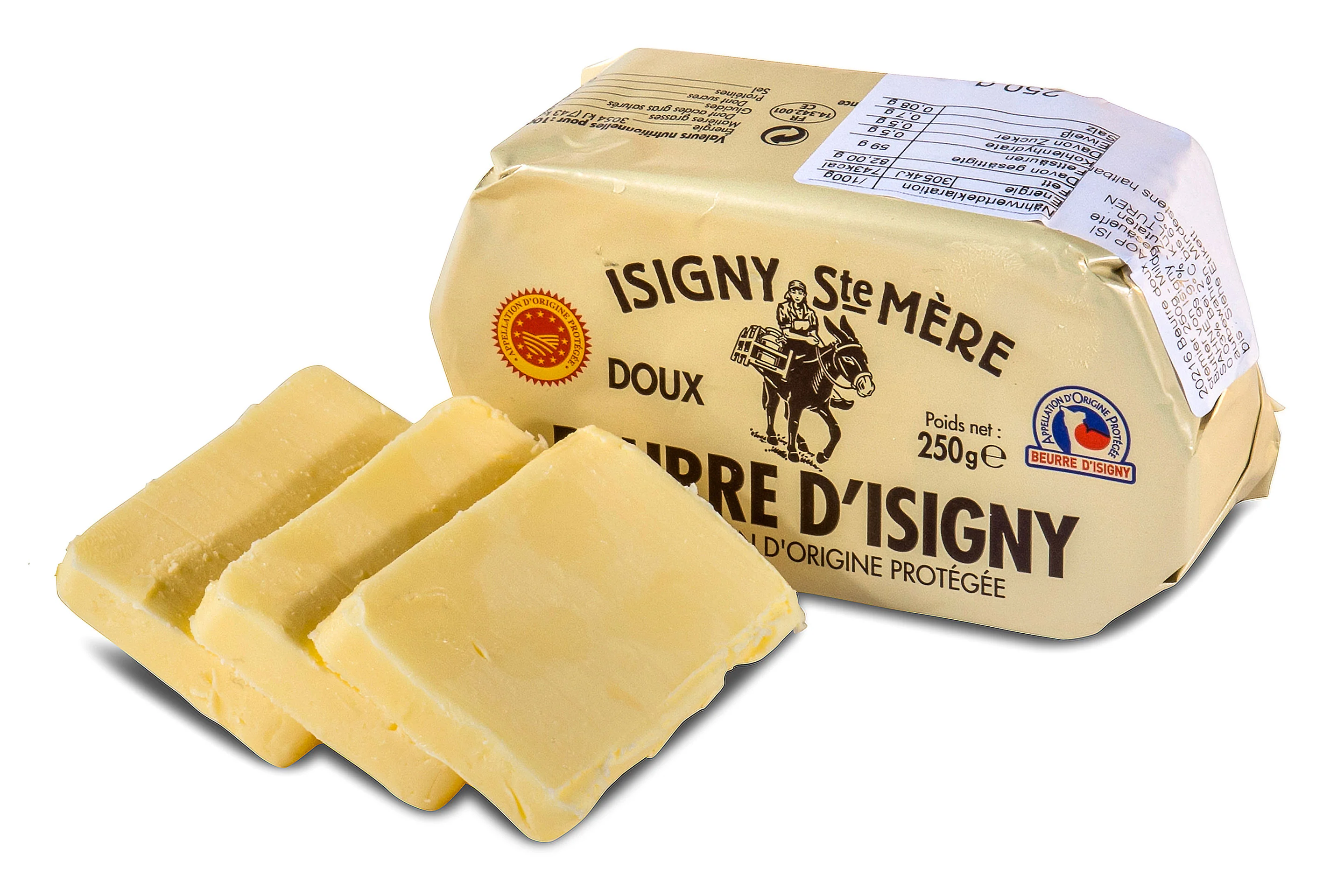 Beurre de Baratte - Butter ungesalzen Isigny AOP