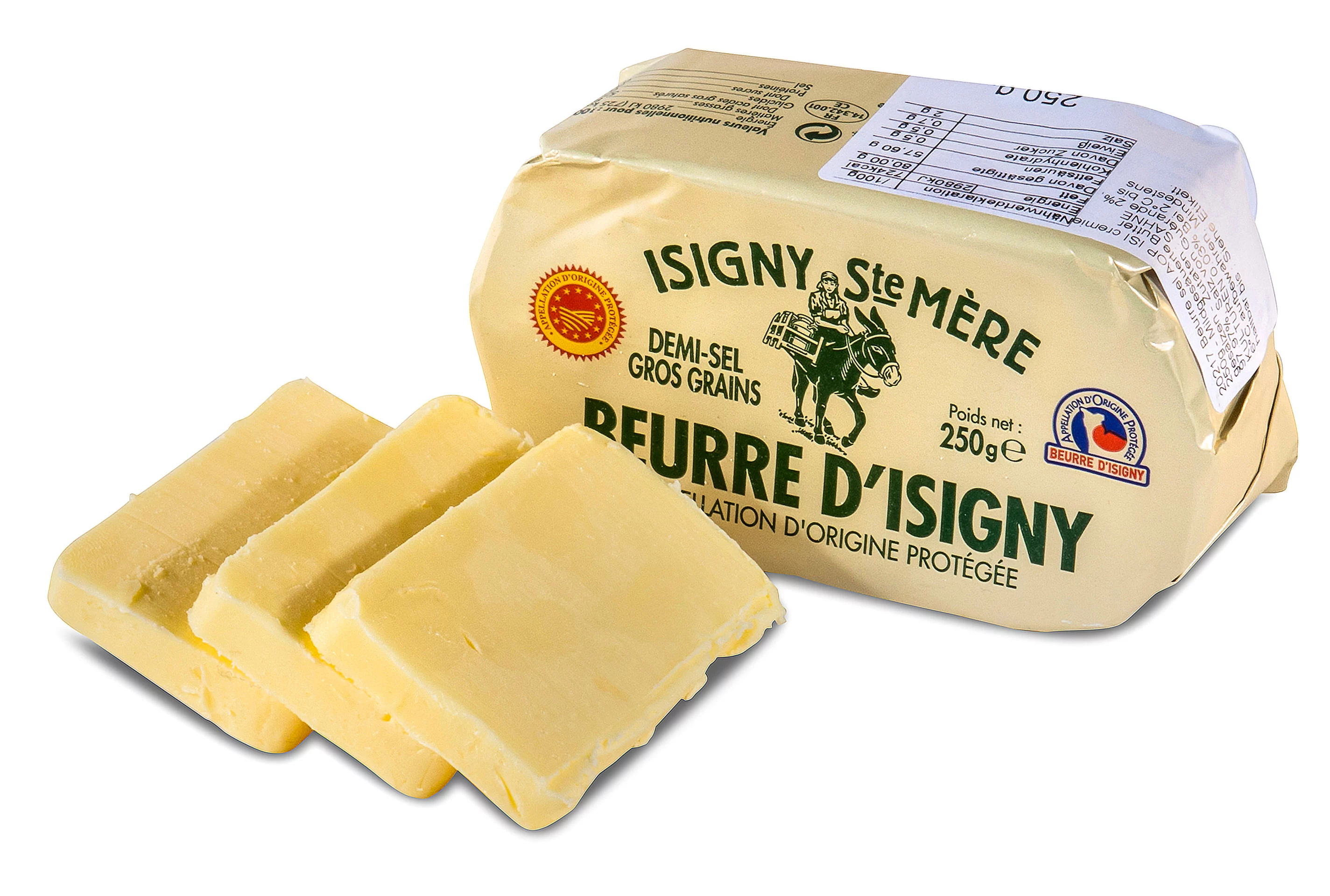 Beurre de Baratte - Butter gesalzen Isigny AOP Beurre de Baratte - Butter gesalzen Isigny AOP