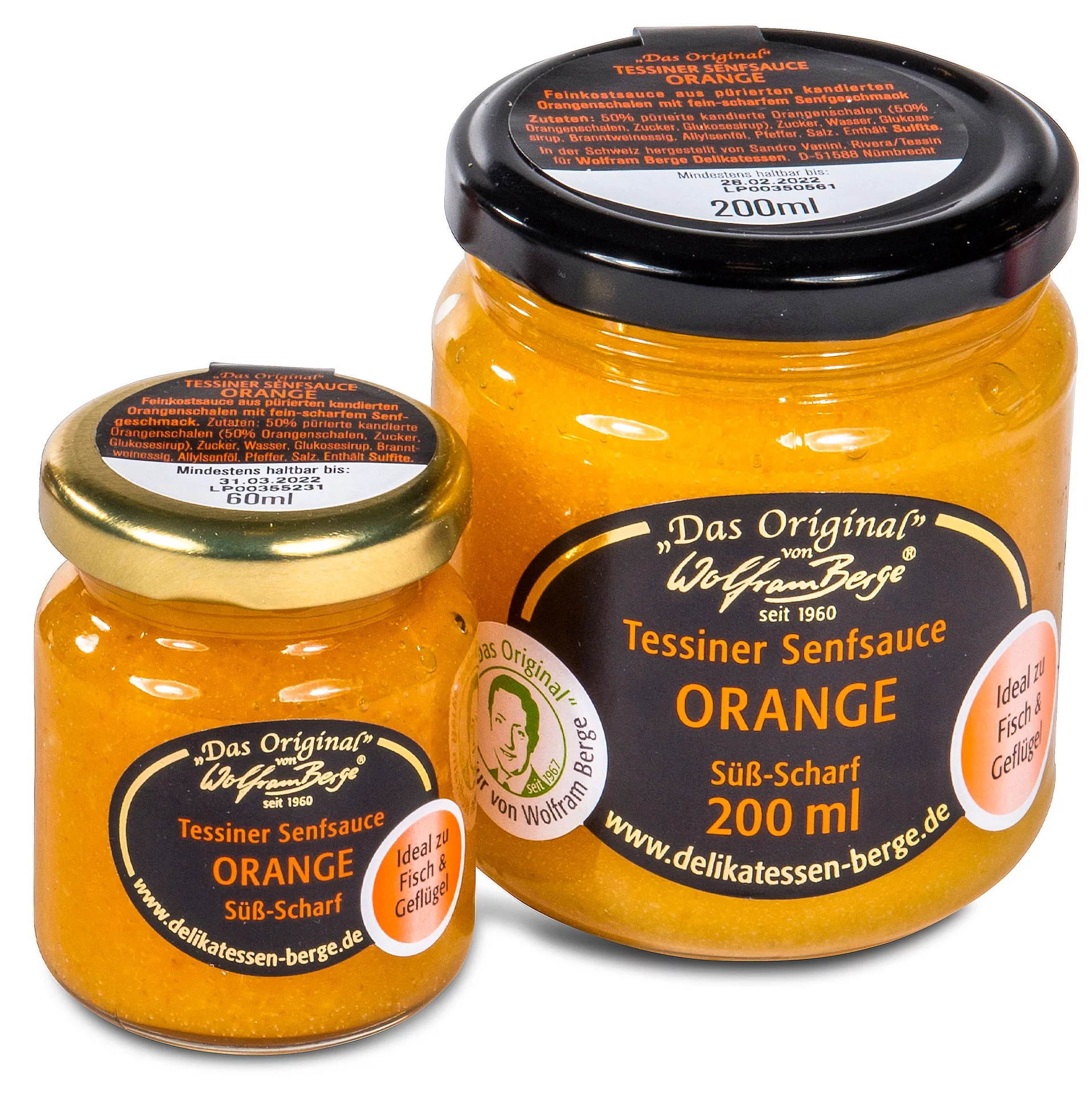 Tessiner Orangen Senfsauce Tessiner Orangen Senfsauce