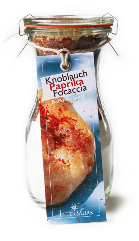 Knoblauch Paprika Focaccia Mini (250 ml) Knoblauch Paprika Focaccia Mini (250 ml)