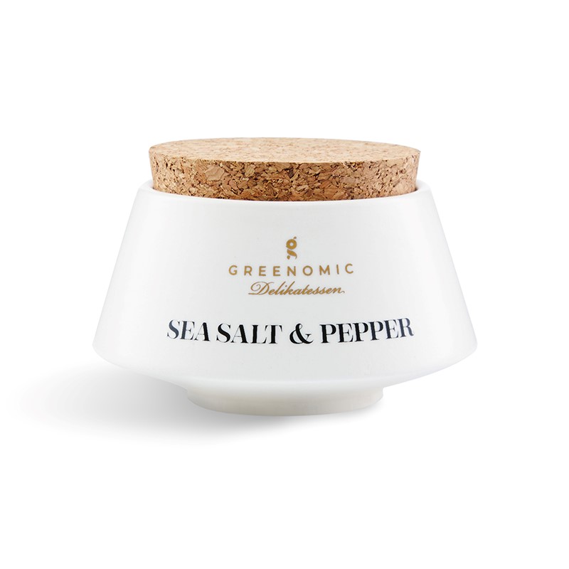 Japanese Style Pot Sea Salt & Pepper