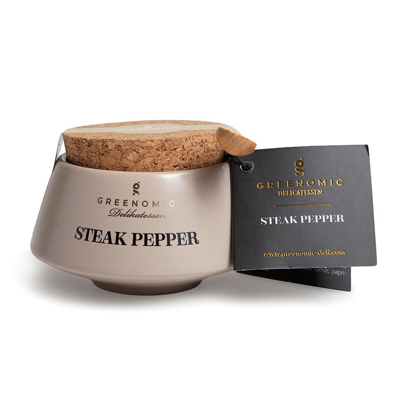 Japanese style pot Steak Pepper with spoon