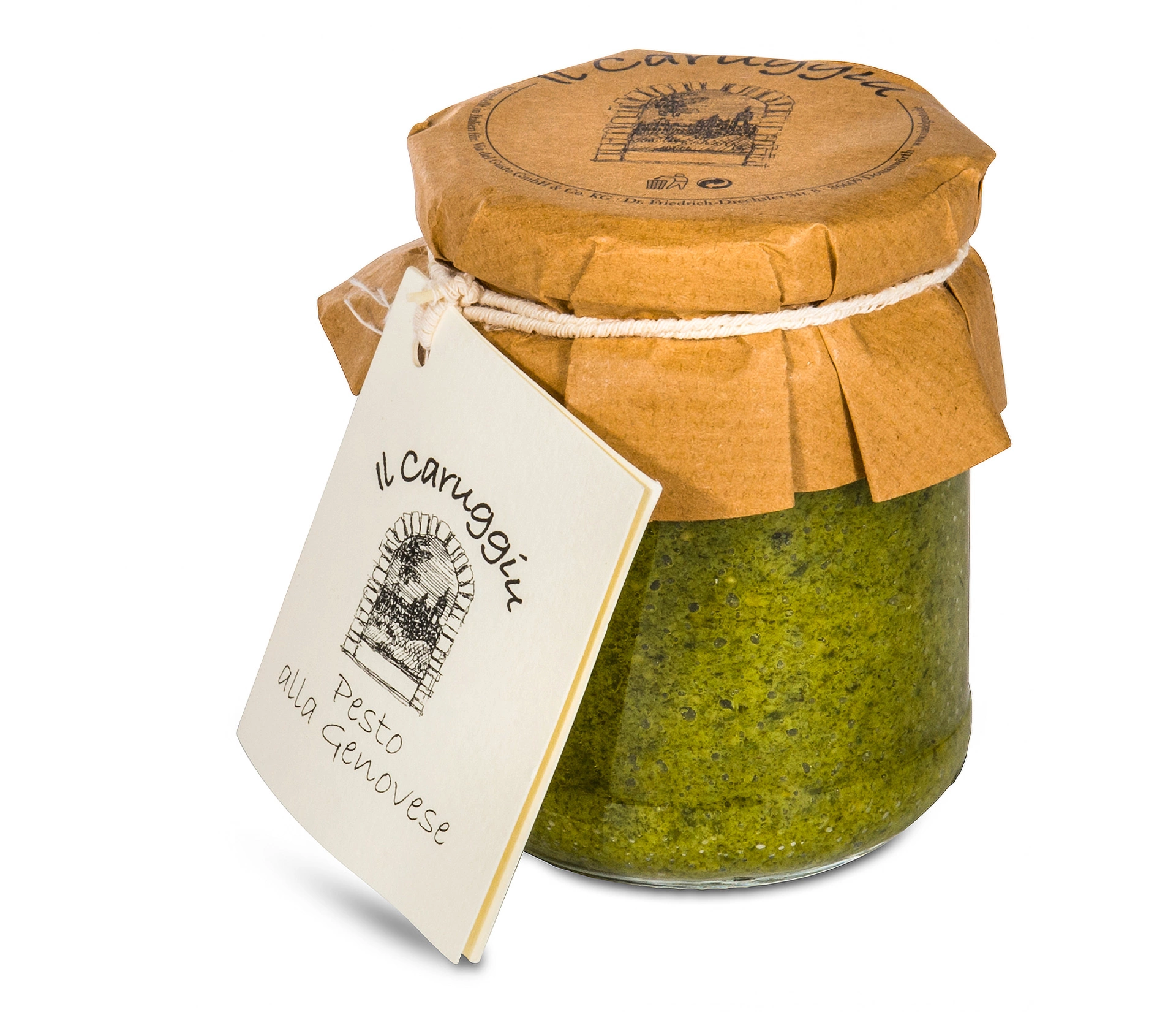 Pesto mit frischem Basilikum