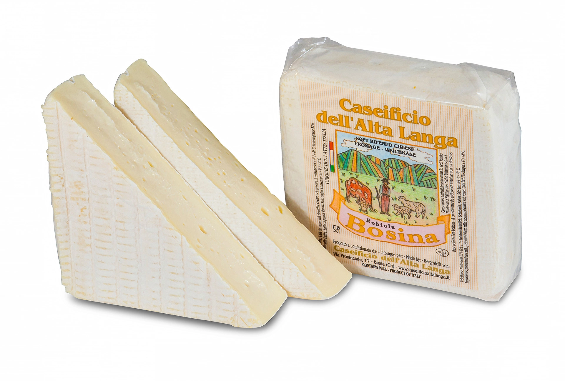 Robiola Bosina Kuh-/Schafskäse Robiola Bosina Kuh-/Schafskäse